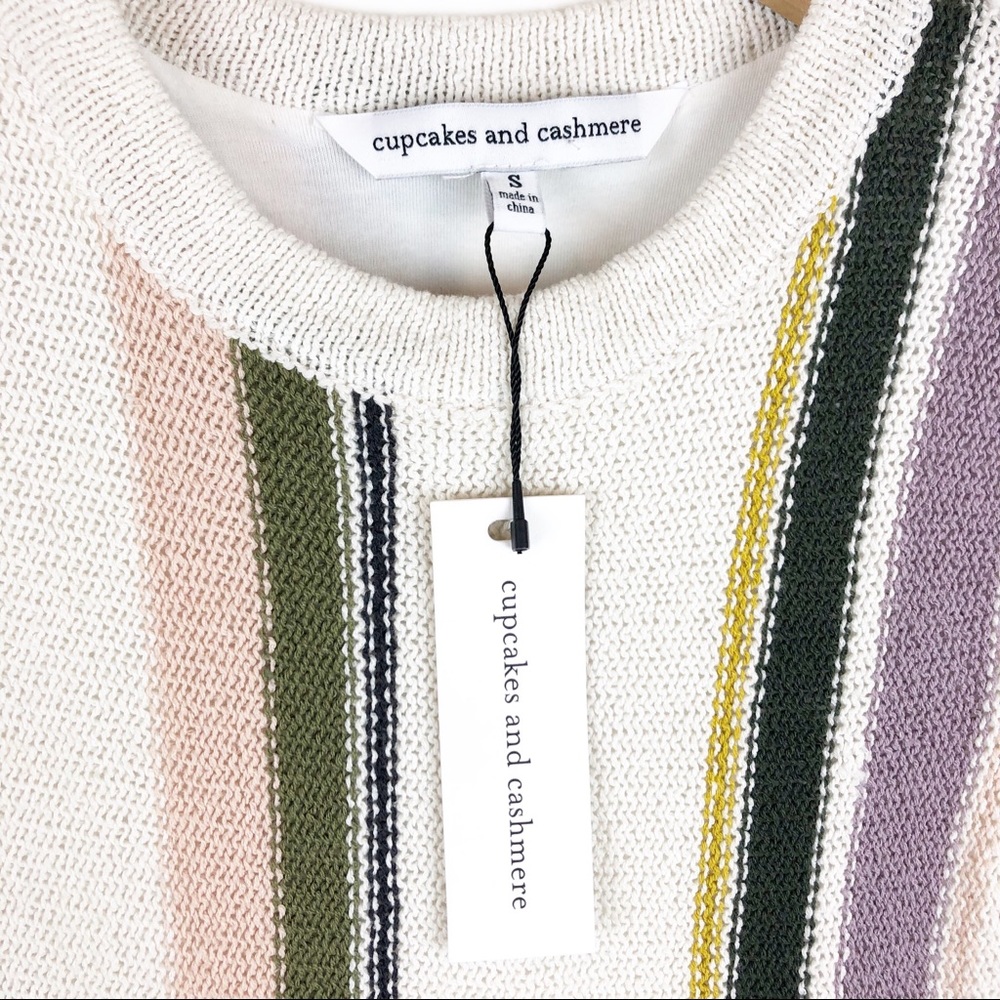 Cupcakes and Cashmere Striped Sweater Dress - Picture 4 of 6